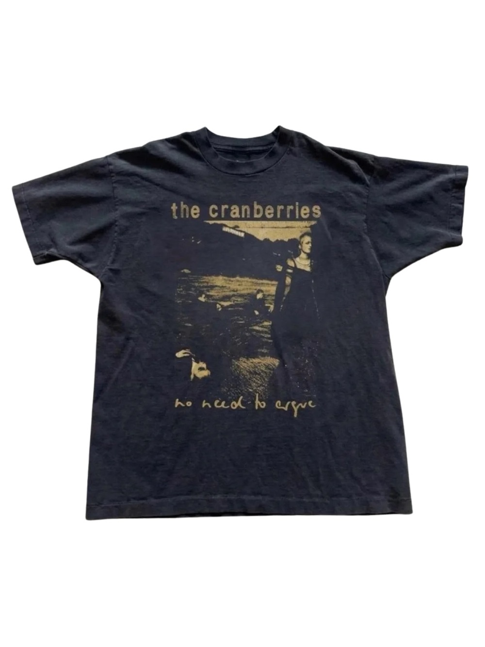 Gildan Cramberries Black Graphic Band Tee